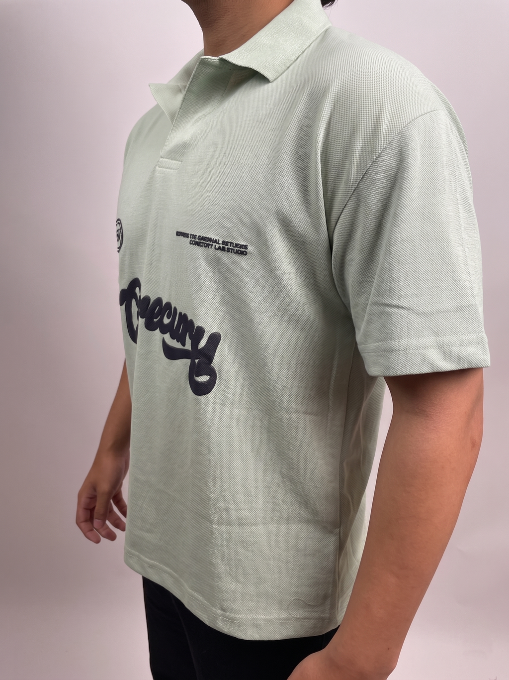 MINT GREEN - DROP SHOULDER