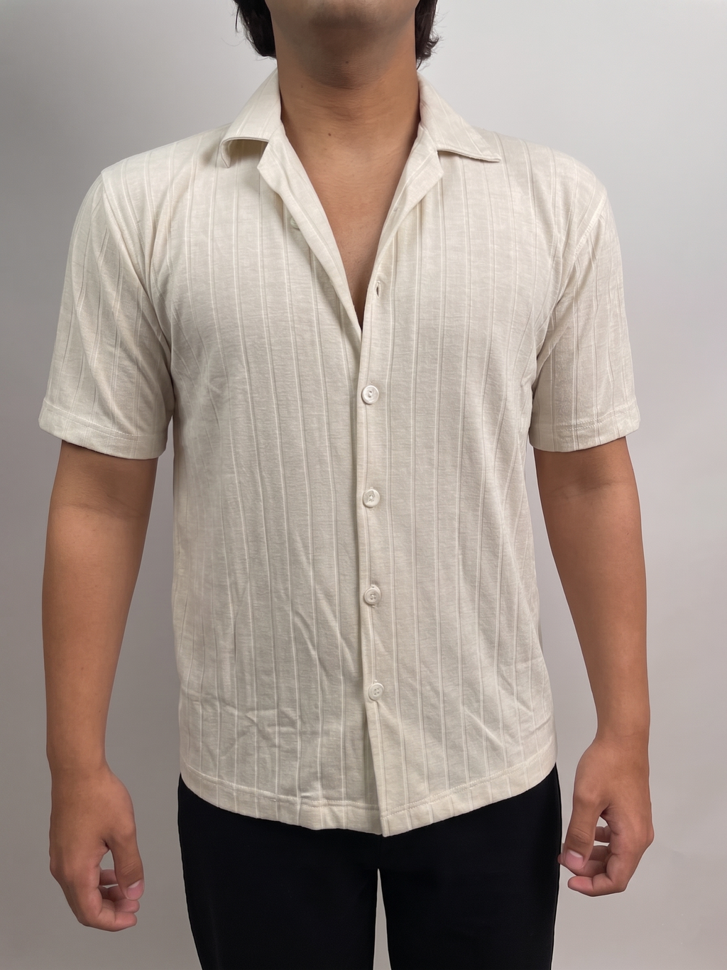 OFF-WHITE — DROP NEEDLE BUTTON-DOWN