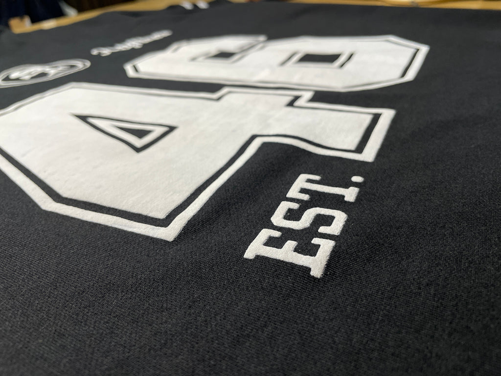STEALTH BLACK - 46 OVERSIZED V-NECK JERSEY