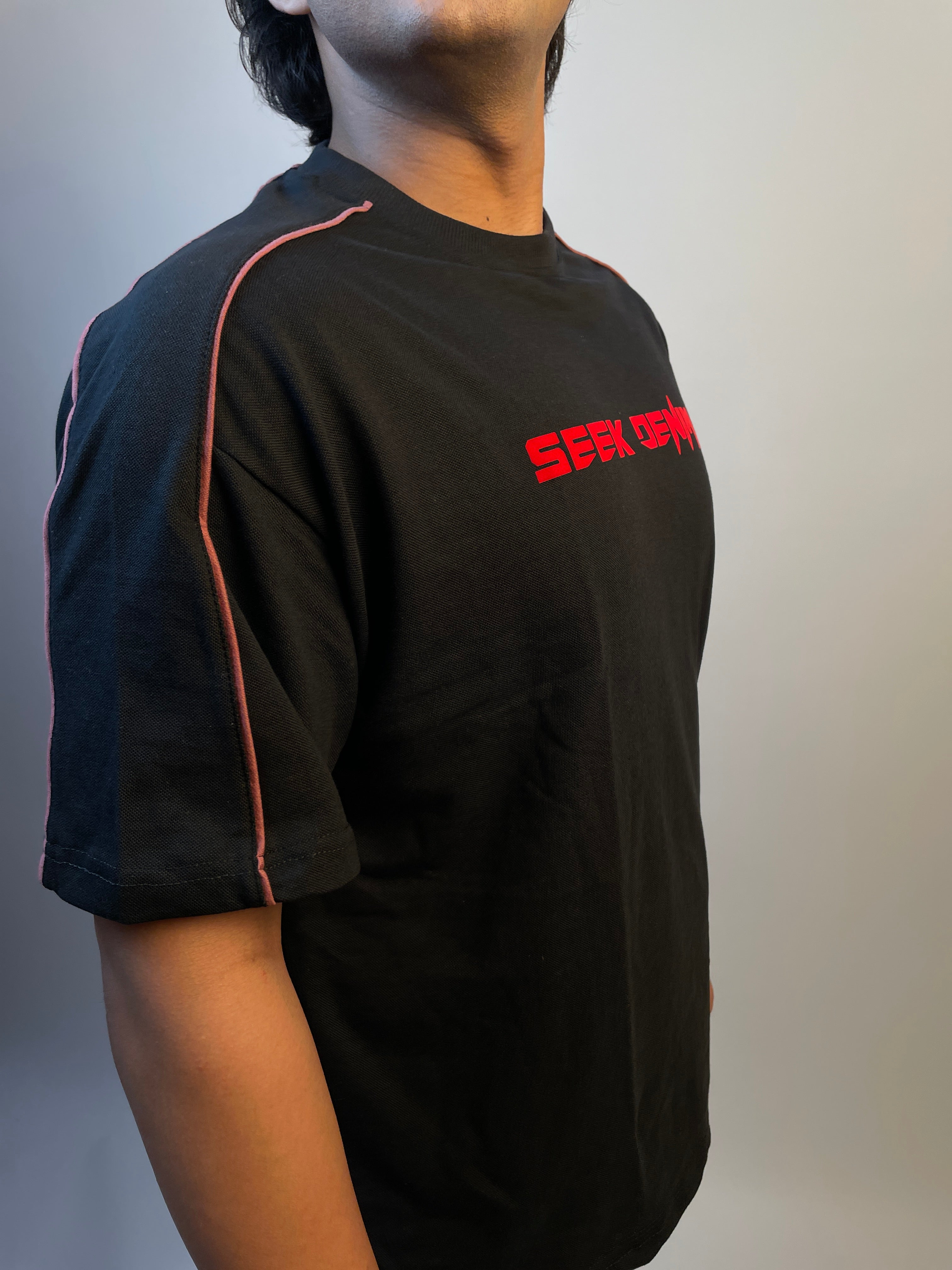 PHANTOM BLACK - OVERSIZED TEES