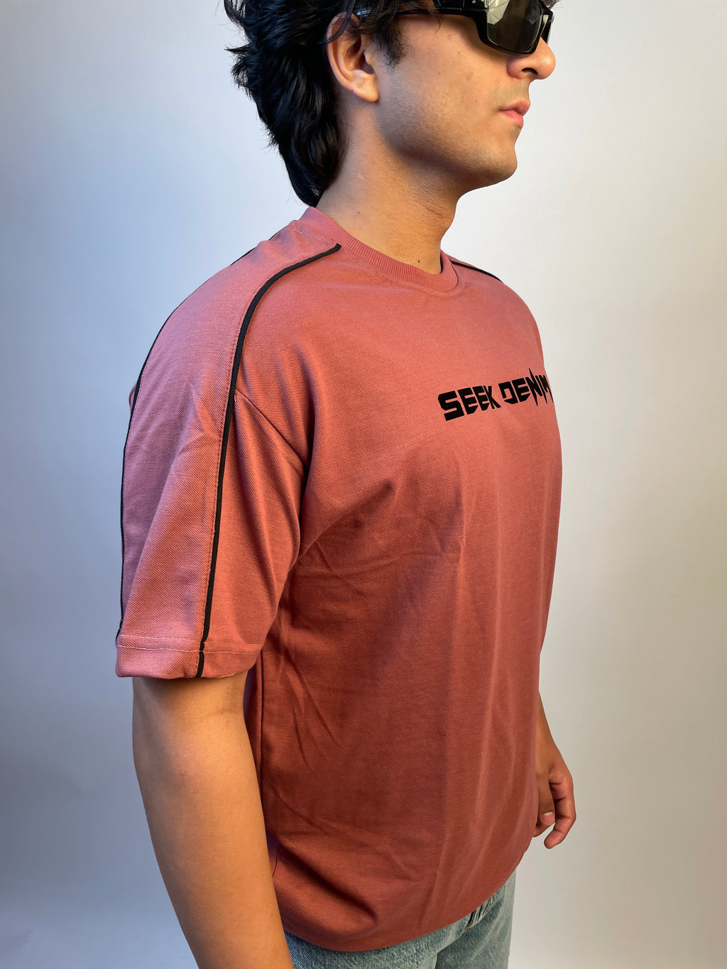 DUSTY ROSE - OVERSIZED TEES