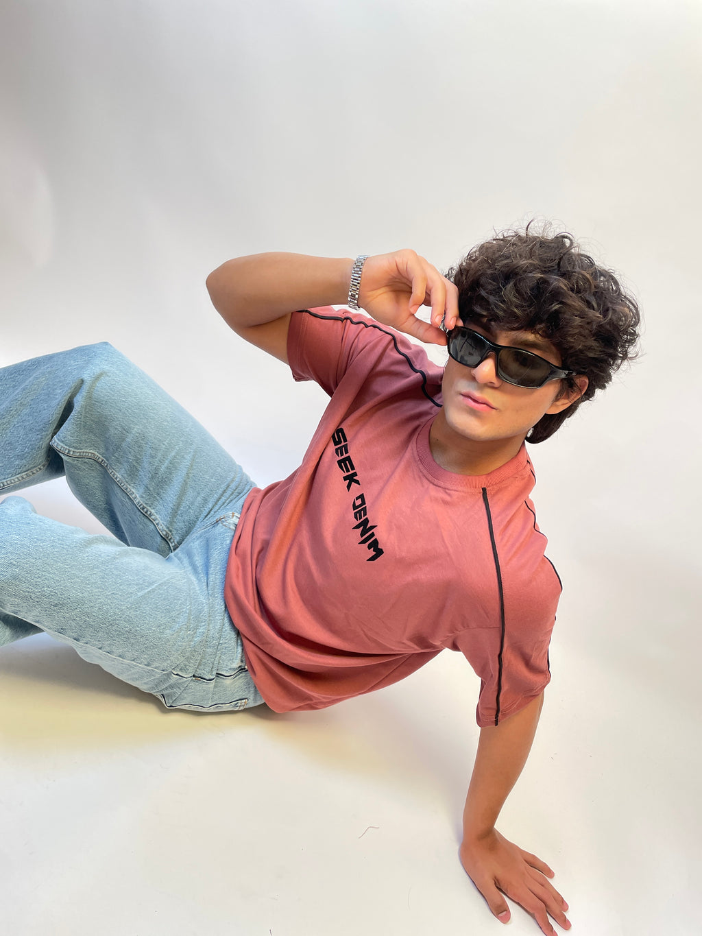 DUSTY ROSE - OVERSIZED TEES