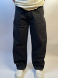 OBSIDIAN BLACK - WIDE LEG DENIM