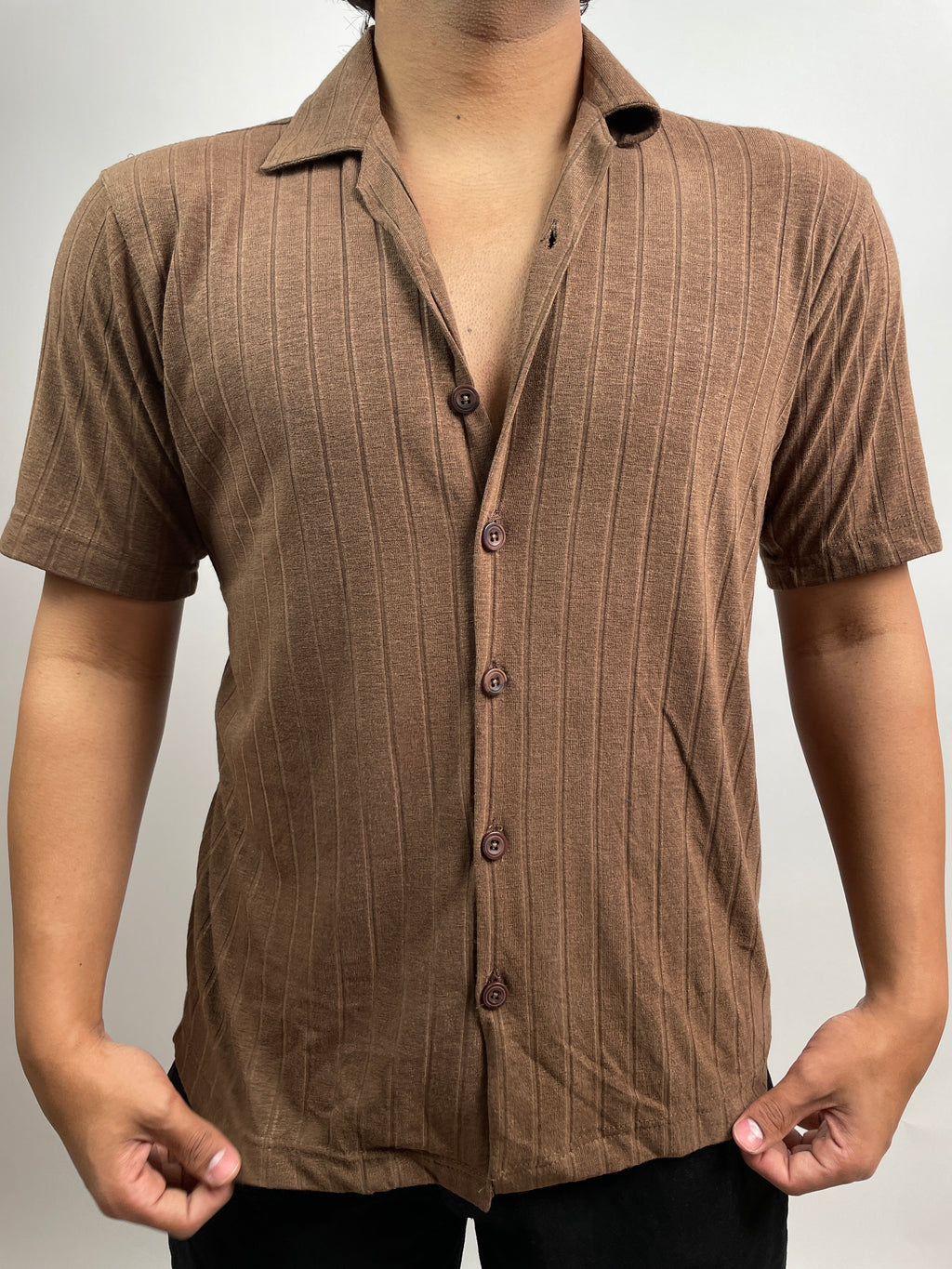 WALNUT MEN'S — DROP NEEDLE BUTTON-DOWN
