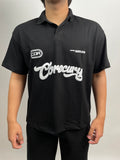 PURE BLACK - DROP SHOULDER