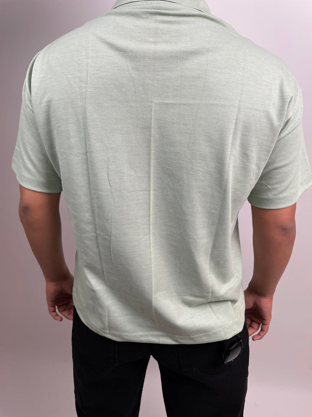 MINT GREEN - DROP SHOULDER