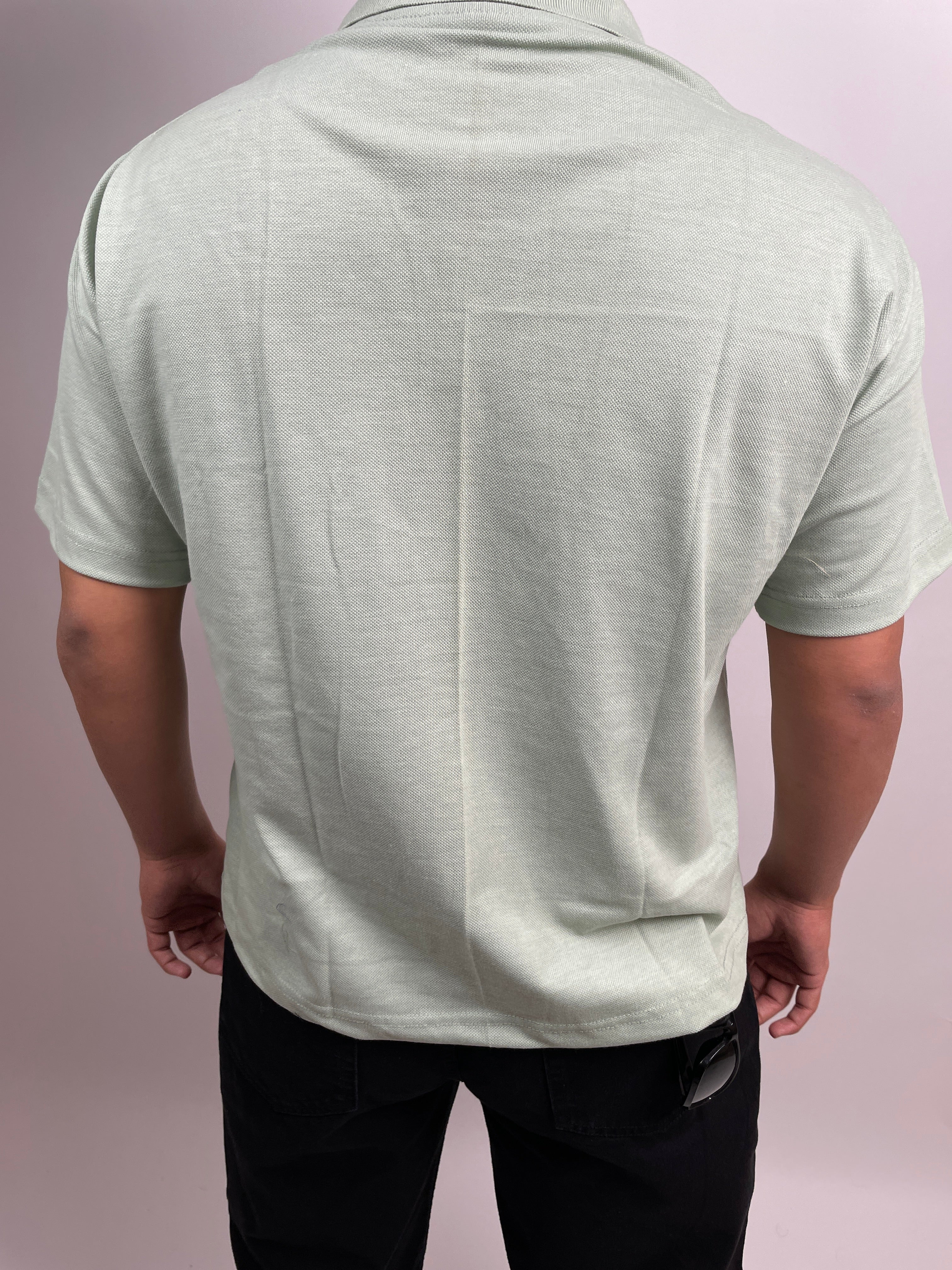 MINT GREEN - DROP SHOULDER