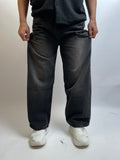 FADED CHARCOAL - WIDE LEG DENIM