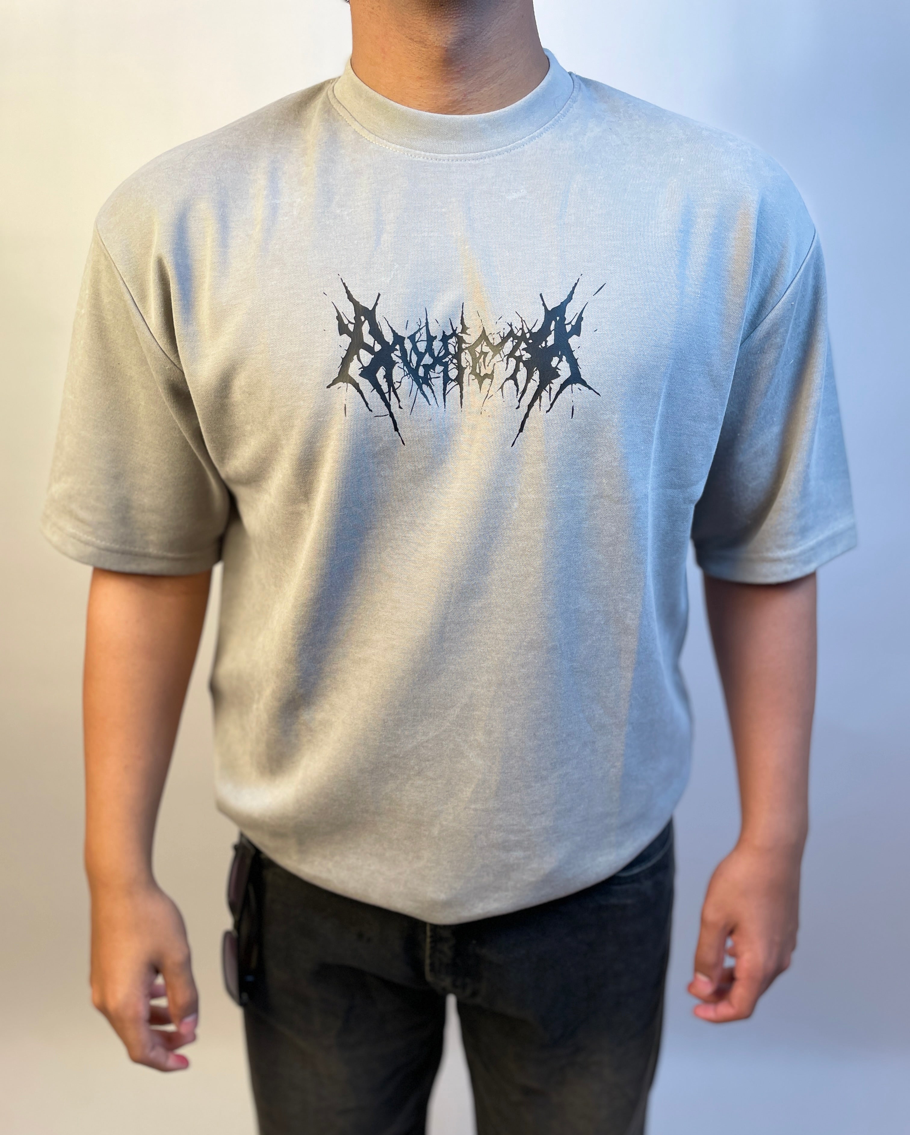 ASH STONE GREY - OVERSIZED T-SHIRT