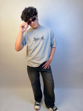 ASH STONE GREY - OVERSIZED T-SHIRT