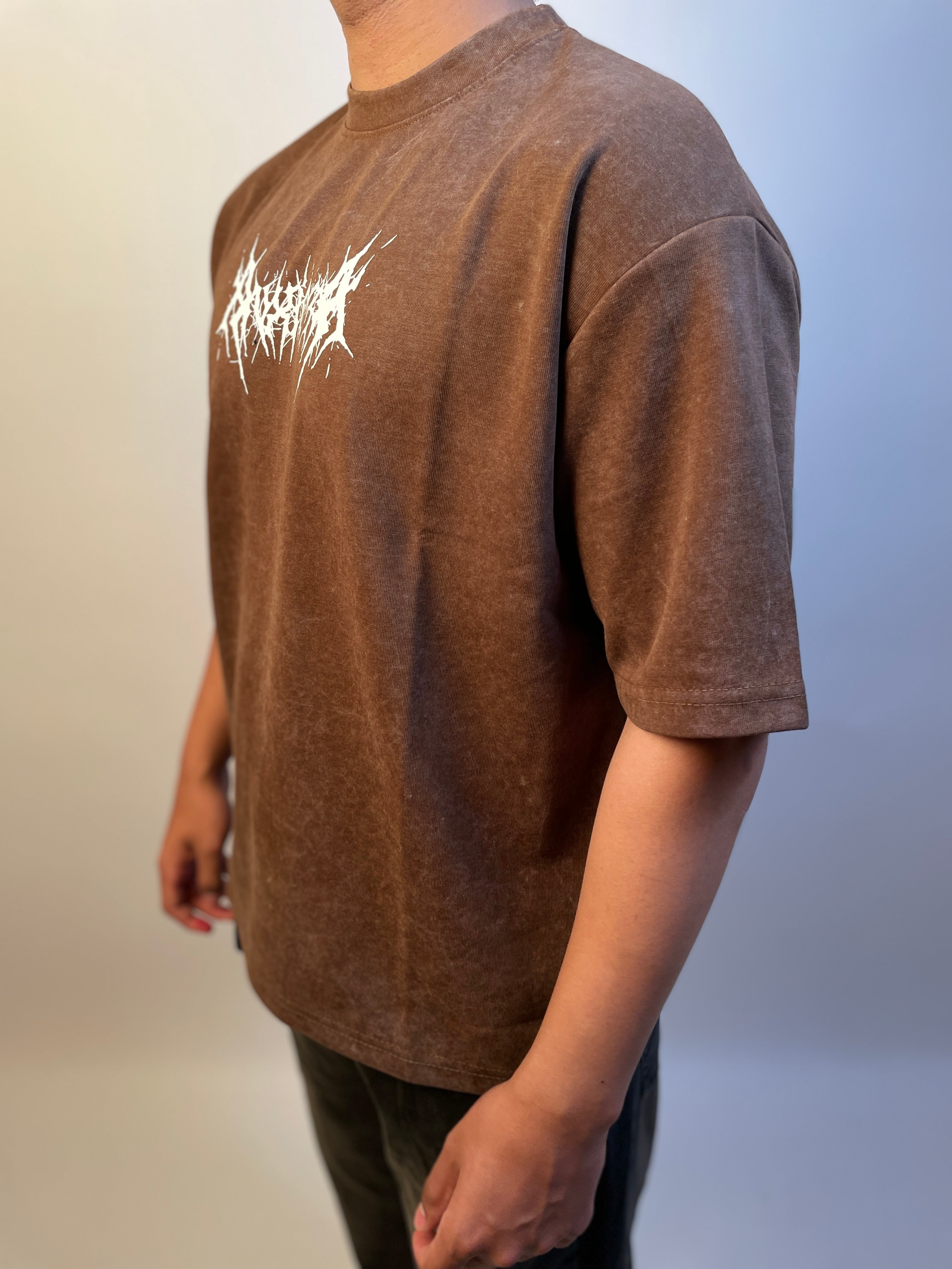 UMBER BROWN - OVERSIZED T-SHIRT
