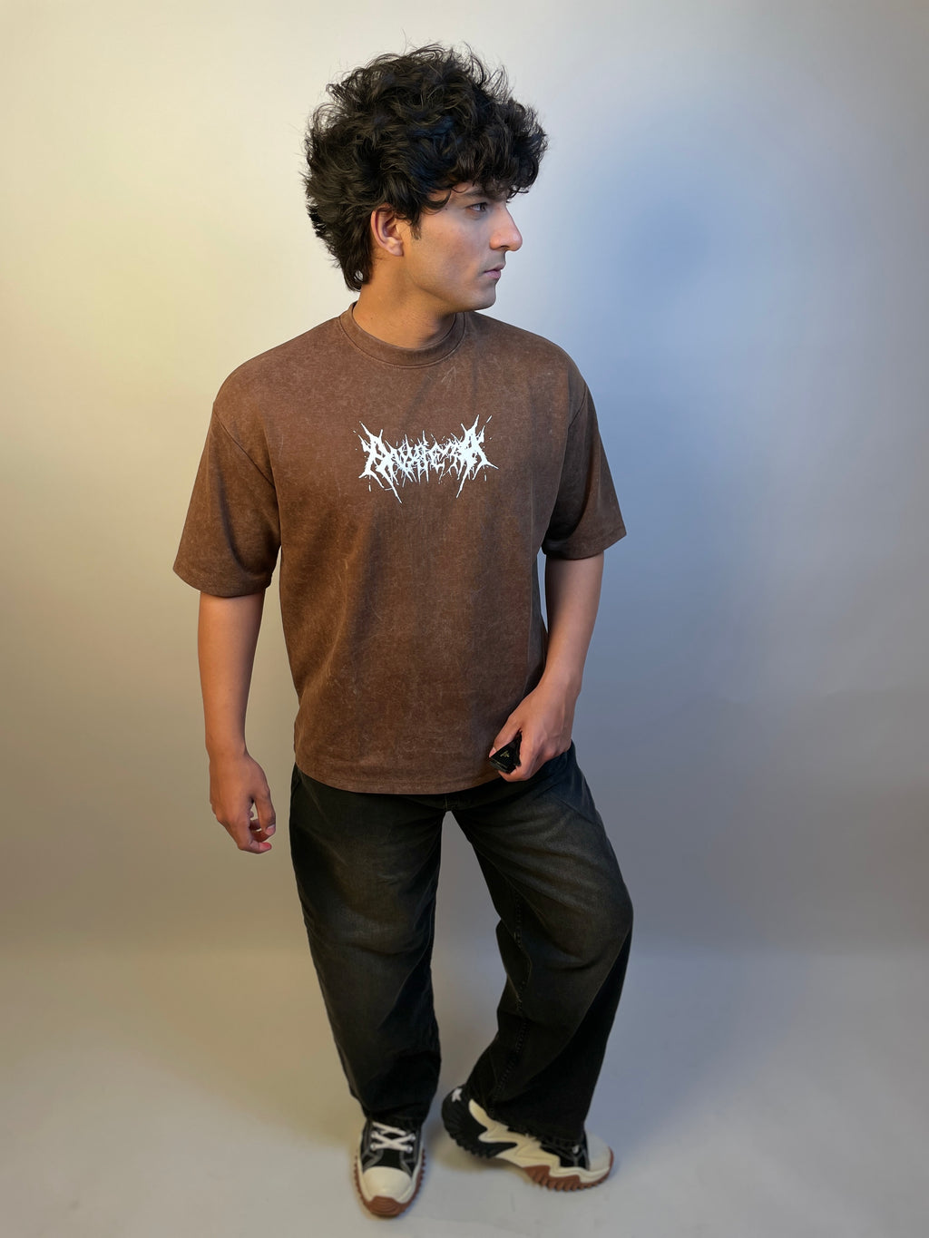 UMBER BROWN - OVERSIZED T-SHIRT